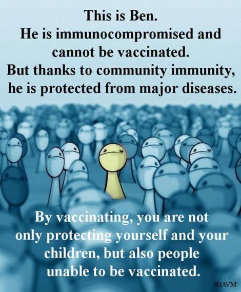 vaccinate-educate:Day 7: Vaccinatingprotects you and others....