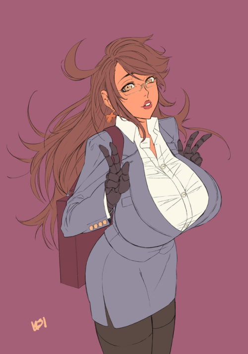 kiririn51:Been drawing a lot of Alma as of late.I also keep...