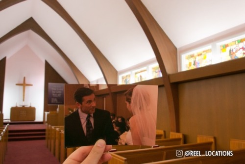 llcoolade:‪Jim and Pam’s wedding in real life ‪Fictional...