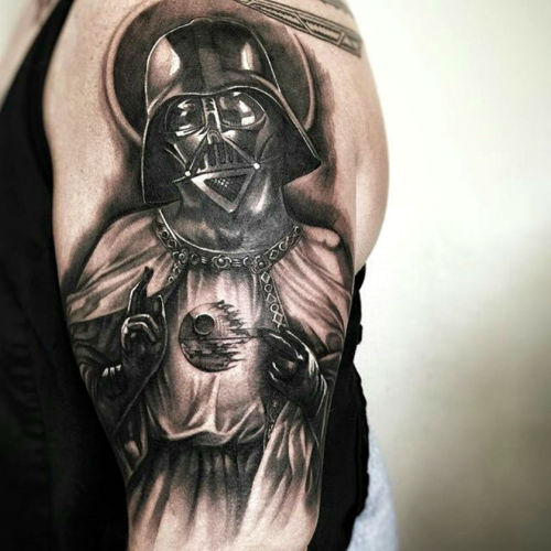 Tattoo done by Jp... Jp Alfonso;@jp_alfonso;star wars
