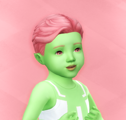 yuuletidesimming:Toddler Hairs Part 2Recolours of...