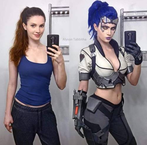 kamikame-cosplay:This girl is amazing.Talon Widowmaker from...