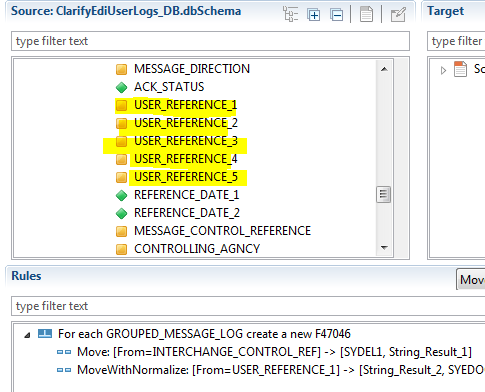 Cleo Clarify Update Ruleset using JDE EDOC and x12 Interchange control number