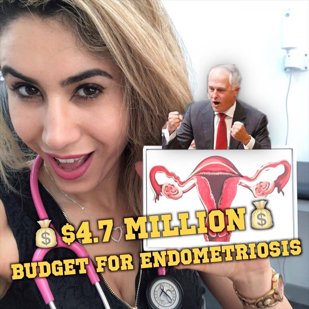$4.7 million on Endometriosis?…What’s that? 🤔 Well let me explain.Endometriosis affects 1 in 10 Australian women and it is when the cells similar to those in the womb grow in other parts of the body. This can lead to a number of debilitating symptoms...