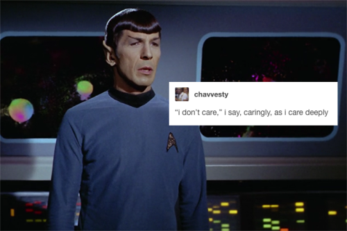 lieutenant-sapphic:spock + text posts