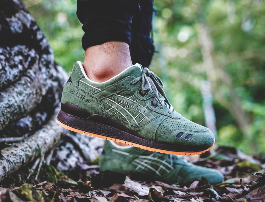 ronnie fieg x asics gel lyte iii militia