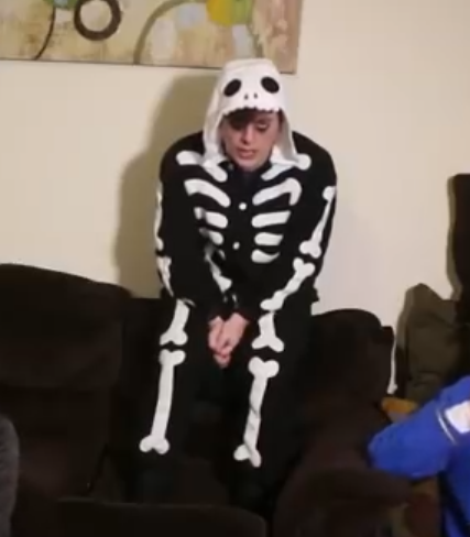 gerard way skeleton onesie amazon