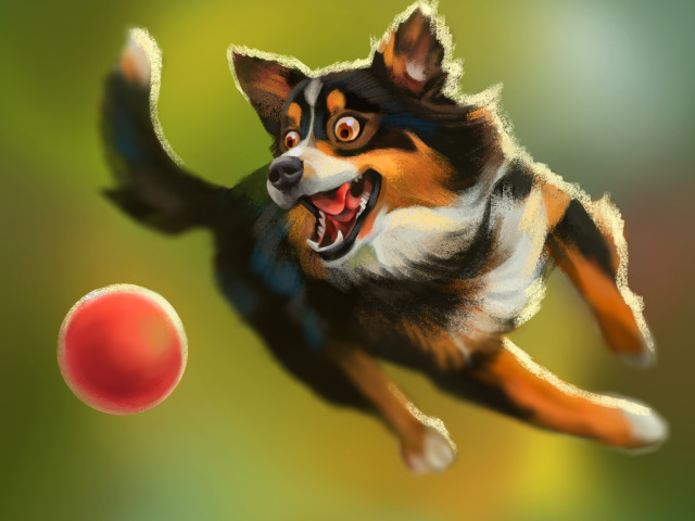 Here you have some colorful animals ^__^