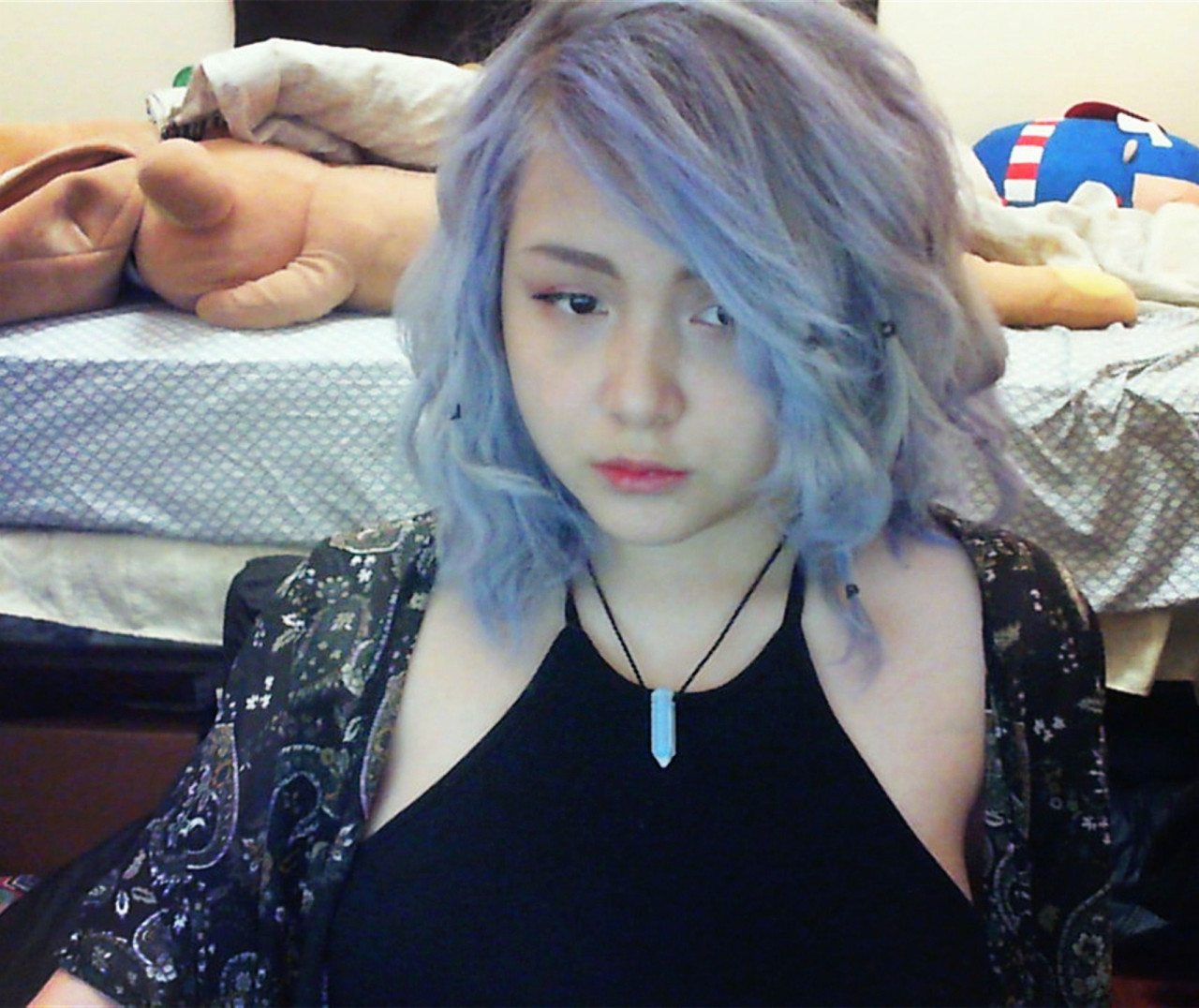 Used Manic Panic Ultra Violet Diluted In