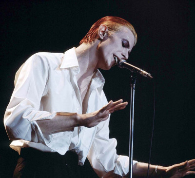 soundsof71:
“ David Bowie: The Thin White Duke at Wembley Empire Pool, 1976, by Michael Putland
”
