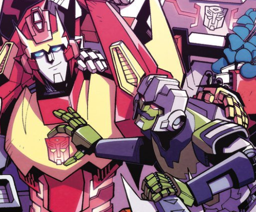 transformersidw:One big, happy family