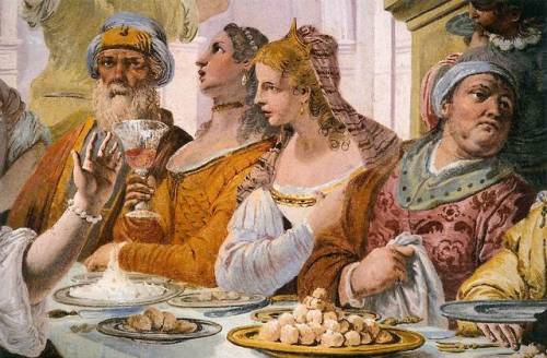 centuriespast:FONTEBASSO, FrancescoThe Banquet of Zenobia...