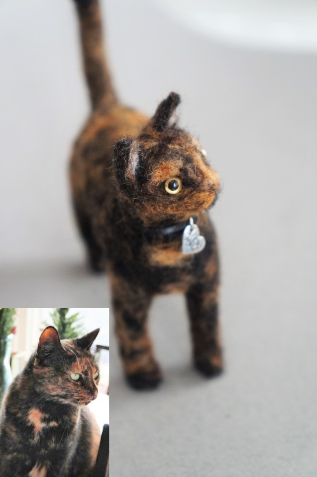 tortoise shell cat plush