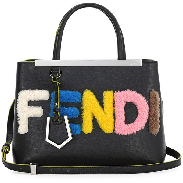 fendi bag colorful letters