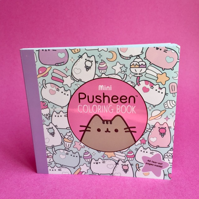 Mini Pusheen Coloring Book - toy tiny