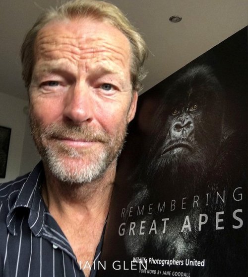 Iain Glen supporting the campaign for the charity series,...