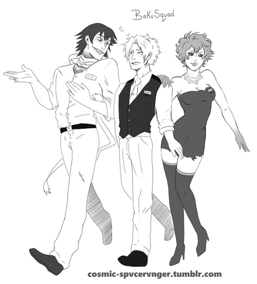 cosmic-spvcervnger:They are here! full body designs for my...