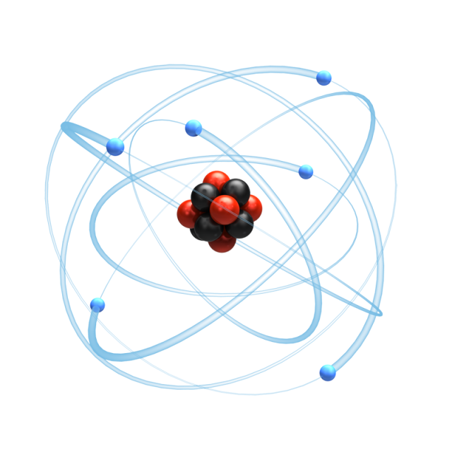 | So here it is, my refined carbon-12 atom model....