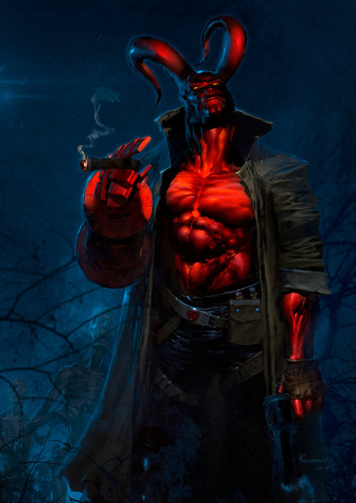 westcoastavengers:Hellboy | Anton Kokarev