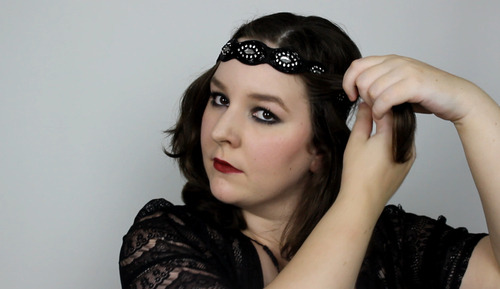 Makeup Tips 1920s Flapper Girl Gatsby Hair Tutorial