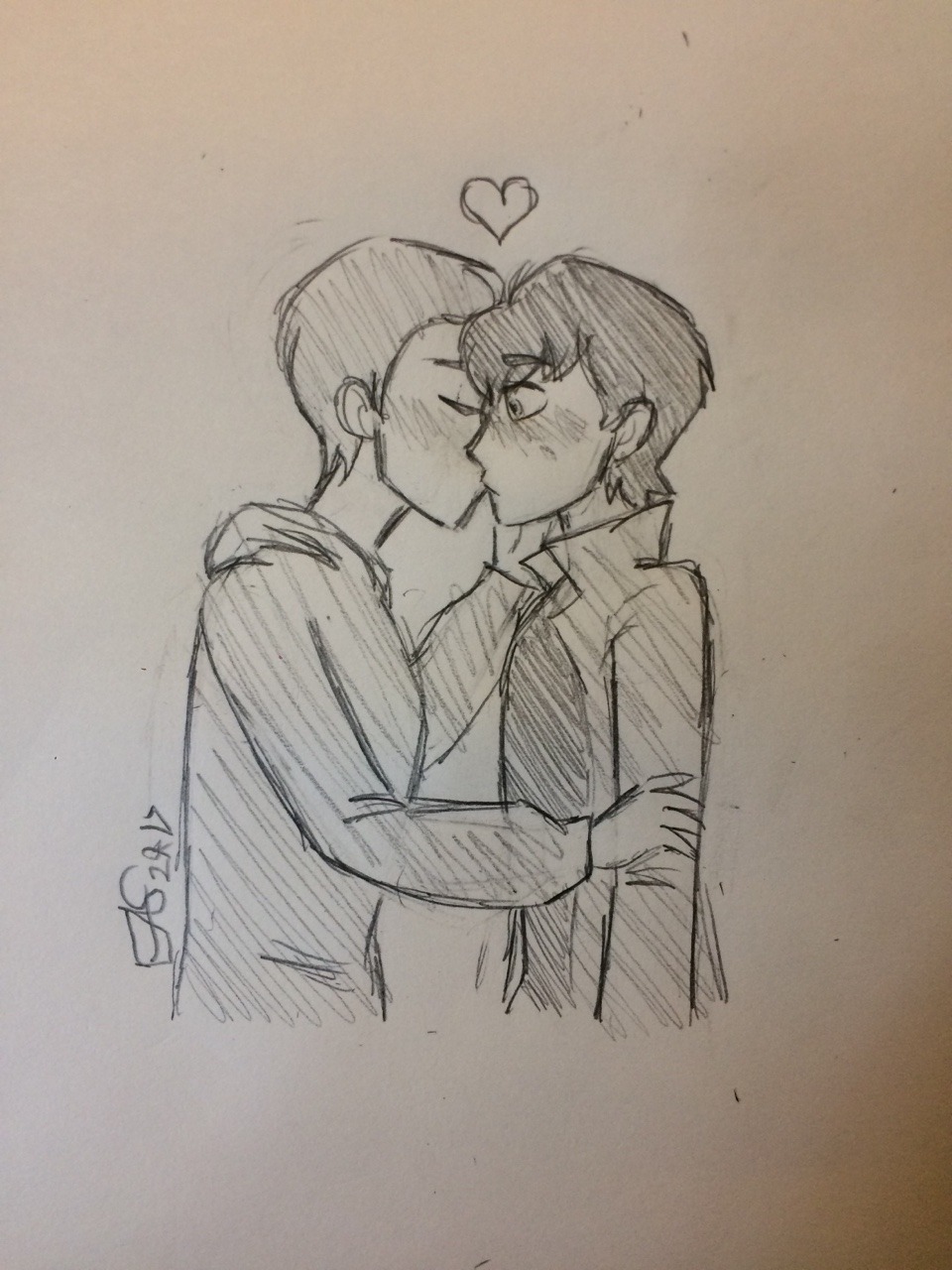 Johnny Cade Enthusiast I Suck At Drawing People Kissing