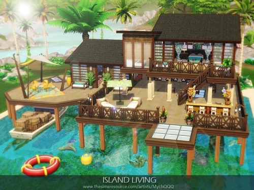 Sims 4 Island House Tumblr