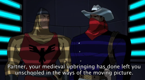 part2of3:Justice League Unlimited S3E07: Patriot ActVigilante...