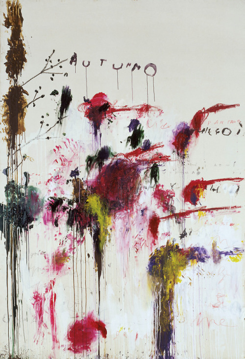 artist-twombly:Quattro Stagioni, Autunno, Cy...