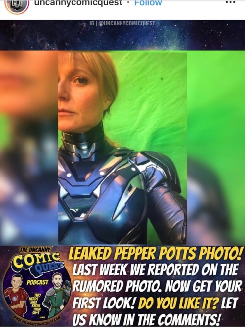 jess-b-thot:PEPPER POTTS RESCUE SUIT FOR AVENGERS 4!!!!!!!!!