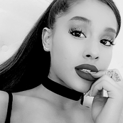 Ariana In Black And White Tumblr