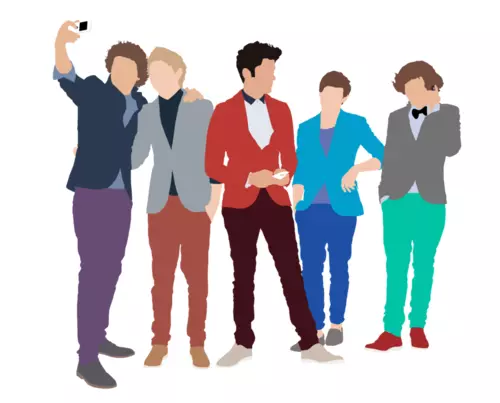 Overlays Transparent ♥ — One direction ♥~ fondo blanco ...