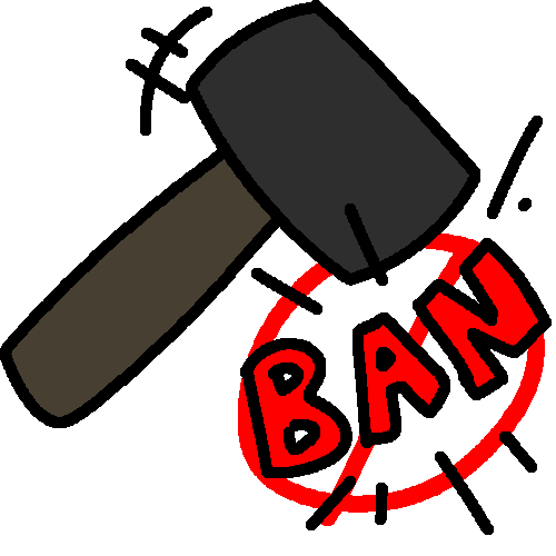 Ban Hammer Emoji Png
