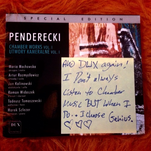 Penderecki: Chamber Works Vol....