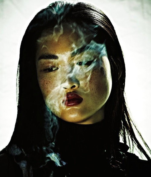 bodyfluids:Jing Wen for Vogue China November 2014,...