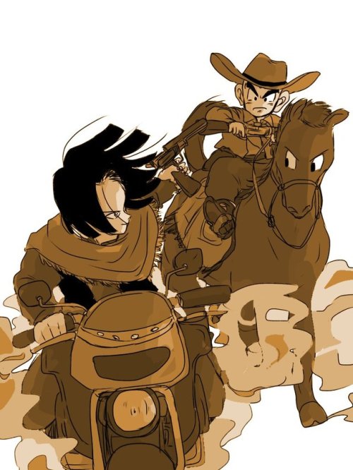 dbz cowboy | Tumblr