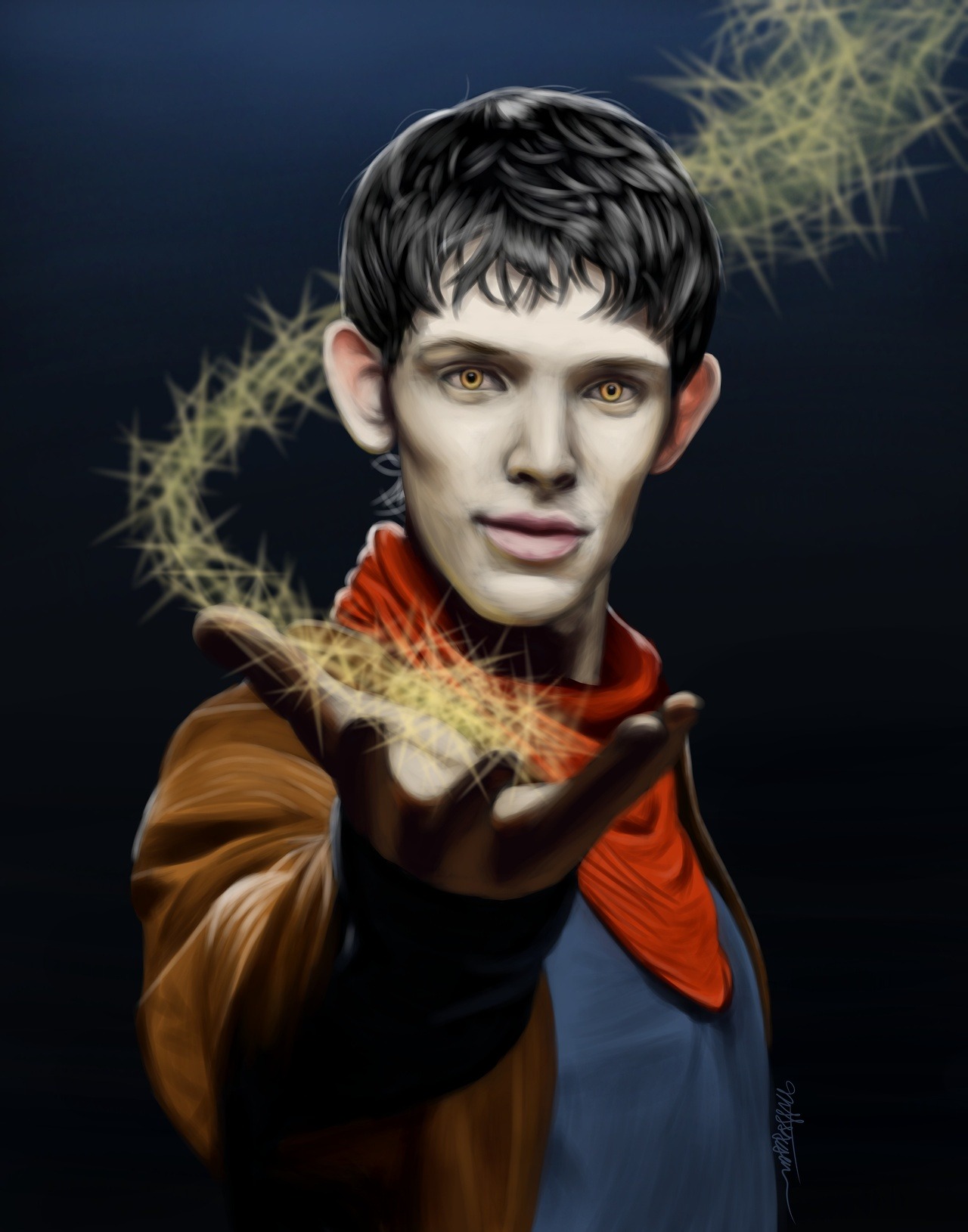 Muse — Drawing of Merlin since I cannot get over the...