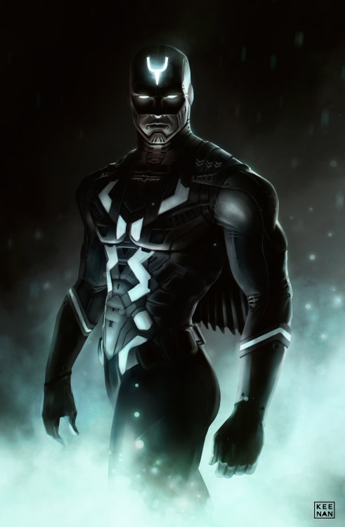 westcoastavengers:Black Bolt | Dave Keenan