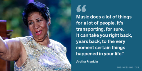 businessinsider:Aretha Franklin’s most inspirational quotes on...