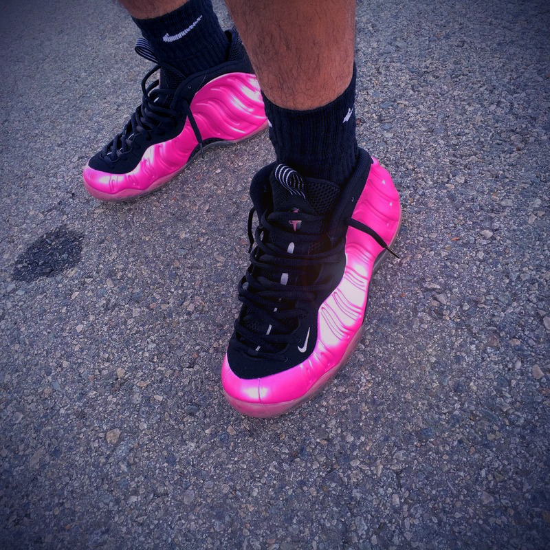 polarized pink foamposite