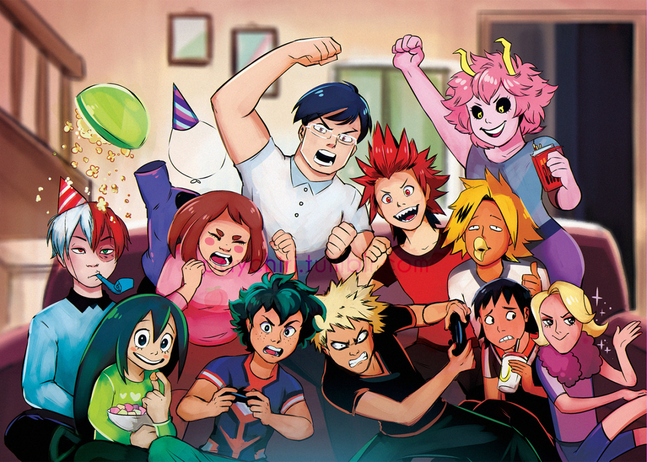 Game Night! 🎮 an upcoming print at... - Art Of Pearl🍞