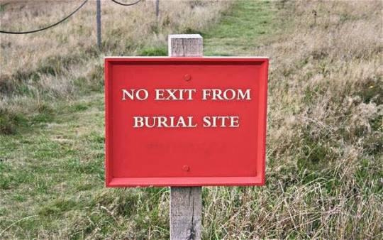 burial site