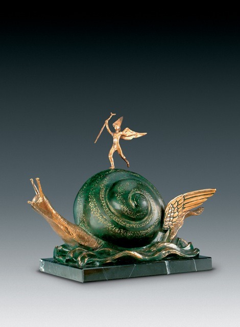 amare-habeo:Salvador Dalí (Spanish, 1904 - 1989) Snail and the...