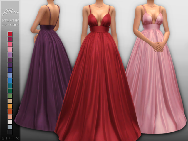 💎Lovely Magic💎 — sifixcc: Althea Gown DOWNLOAD (TSR) base game...