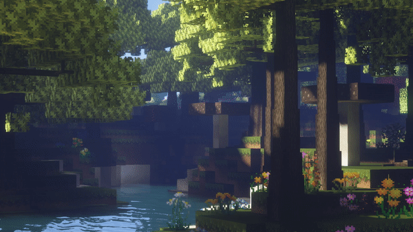 minecraft - roofed forest (modded) 🍄 - Minecraft Aesthetic