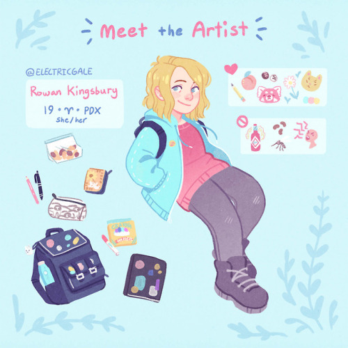 meettheartist meet the artist me face electricart artists on tumblr illustration digital art cute character art