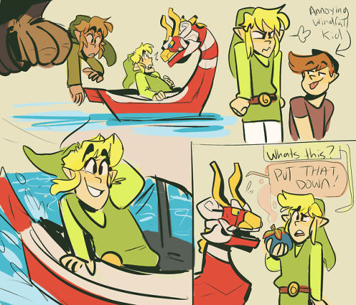 linklyshow:Wind waker is the only game where i can listen to the...