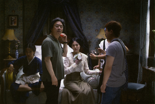 shesnake:On the set of The Handmaiden (2016) dir. Park...