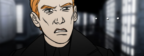 balphesiart:Don’t blow his cover, Hux, god.