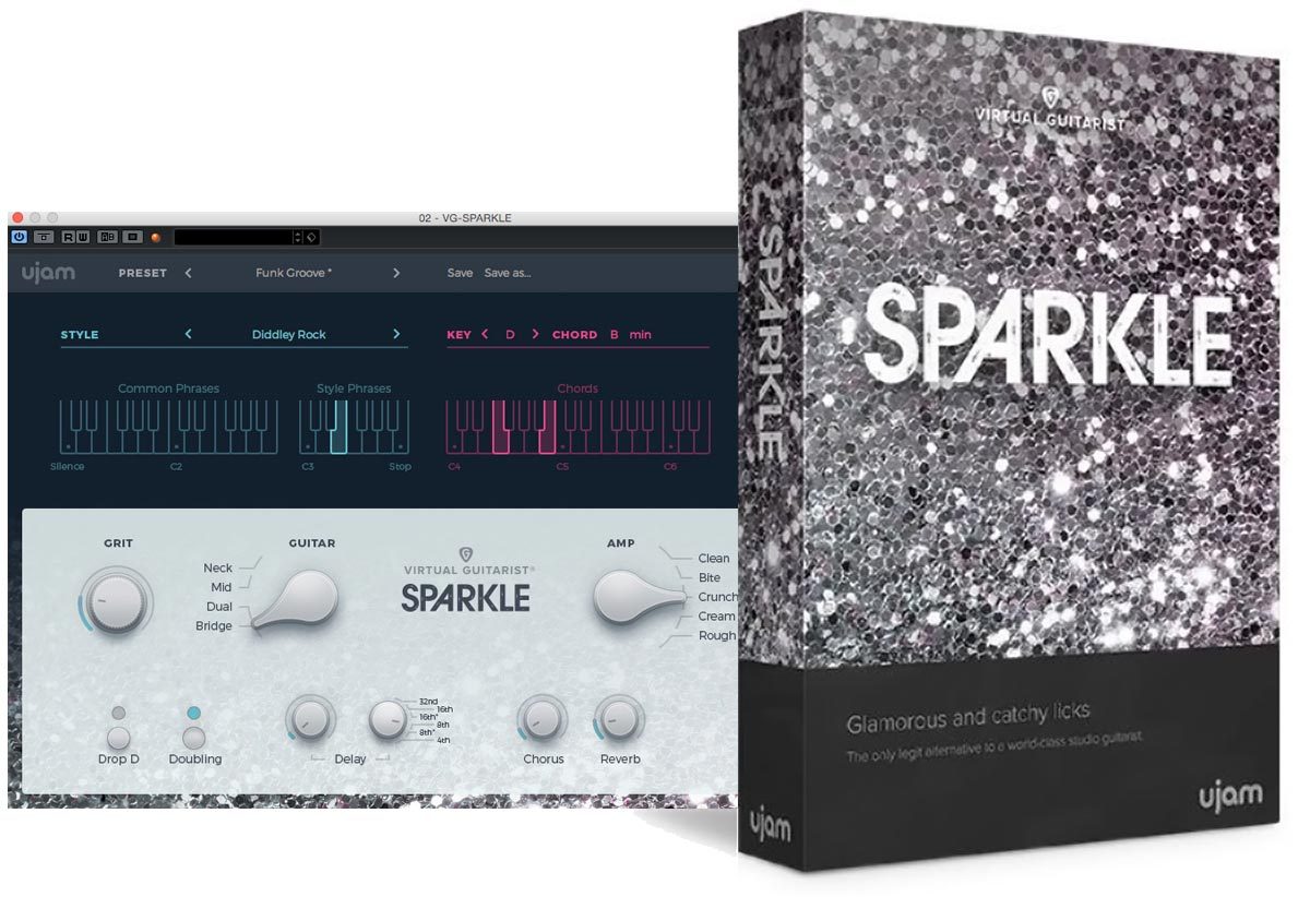 UJAM Virtual Guitarist SPARKLE VST-AAX WIN x86 x64 UJAM Virtual Guitarist SPARKLE VST-AAX WIN x86 x64