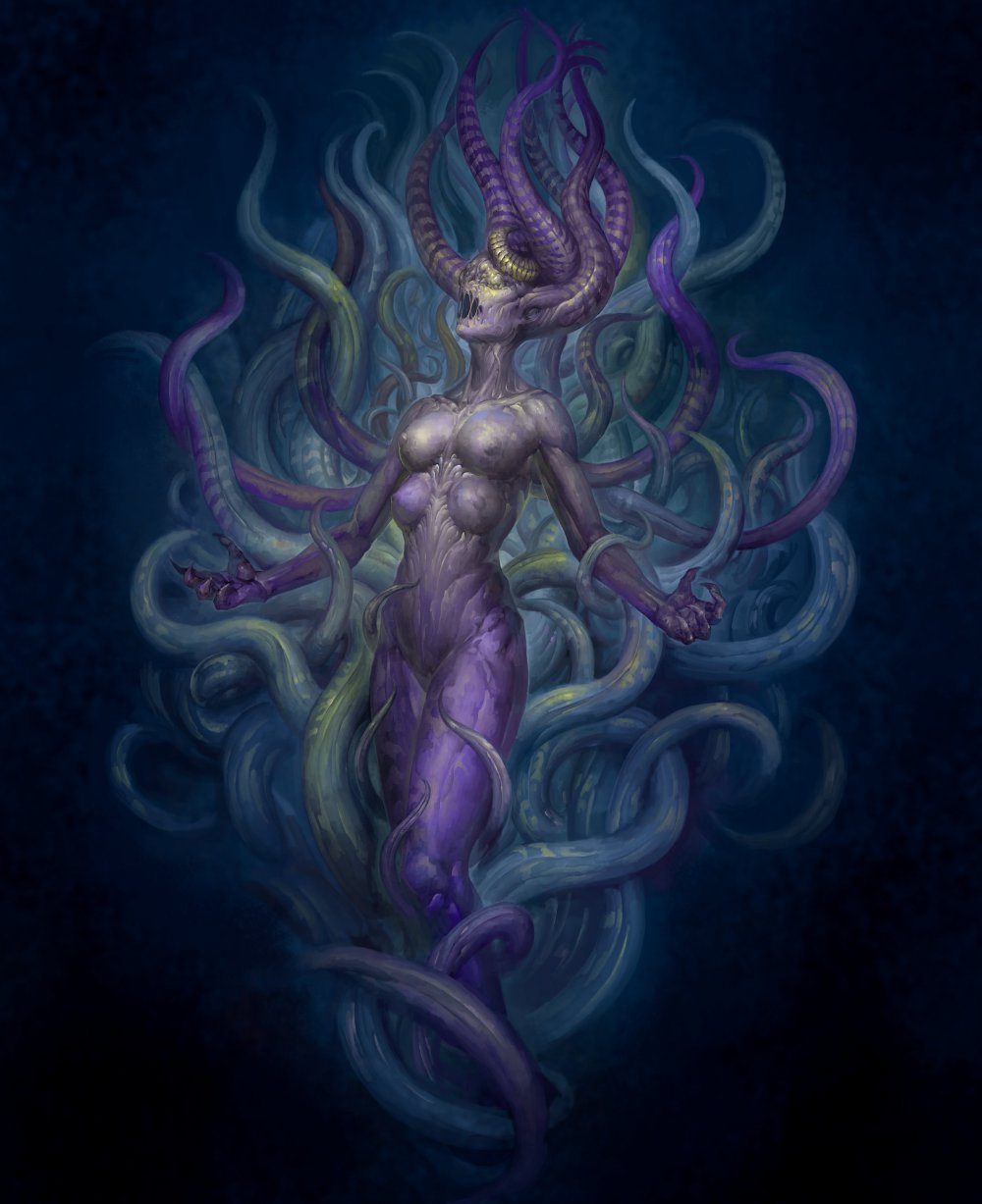 Showcasing Art about Cthulhu mythos, cephalopods, monsters, comics, toys, g...